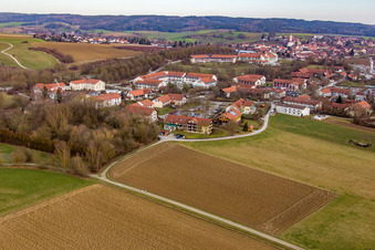 Ortsteil Aunham in Bad Birnbach im Bundesland Bayern, Deutschland von oben