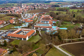 Rottal-Therme im Ortsteil Aunham in Bad Birnbach im Bundesland Bayern, Deutschland