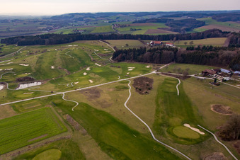 Bad Birnbach im Bundesland Bayern, Deutschland aus der Drohnenperspektive