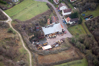 Luftbild von Waldstr im Ortsteil Gleishorbach in Gleiszellen-Gleishorbach im Bundesland Rheinland-Pfalz, Deutschland