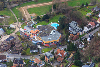 Südpfalz Therme in Bad Bergzabern im Bundesland Rheinland-Pfalz, Deutschland