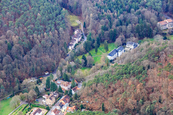 Kurtalstraße Hotel Luisenpark und  Hotelpension Seeblick in Bad Bergzabern im Bundesland Rheinland-Pfalz, Deutschland