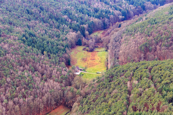 Otterbachtal mit AdvanceWerks in Oberotterbach im Bundesland Rheinland-Pfalz, Deutschland