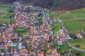 Guttenbergstraße in Oberotterbach im Bundesland Rheinland-Pfalz, Deutschland