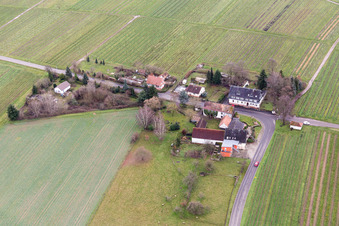 Gehöft eines Bauernhofes in Windhof in Schweighofen im Bundesland Rheinland-Pfalz, Deutschland