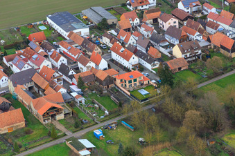 Hintergraben in Kandel im Bundesland Rheinland-Pfalz, Deutschland
