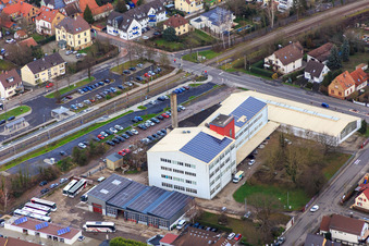 Ärztliche Praxisgemeinschaft Südpfalz im ehemaligen EICHENAUER in Kandel im Bundesland Rheinland-Pfalz, Deutschland