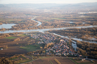 Munchhausen im Bundesland Bas-Rhin, Frankreich aus der Luft