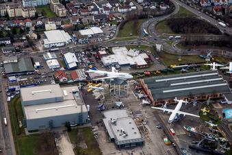 Museums- Gebäude- Ensemble Technik Museum Speyer in Speyer im Bundesland Rheinland-Pfalz, Deutschland