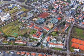 Staatl. Hans-Purrmann-Gymnasium,  Staatl. Friedrich-Magnus-Schwerd-Gymnasium und  Institut St. Dominikus Dominikanerinnen in Speyer im Bundesland Rheinland-Pfalz, Deutschland