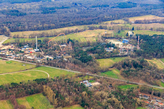 Luftbild von Holiday Park GmbH in Haßloch im Bundesland Rheinland-Pfalz, Deutschland