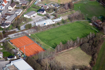 TC SW Russheim im Ortsteil Rußheim in Dettenheim im Bundesland Baden-Württemberg, Deutschland