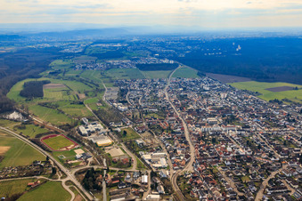 Hauptstr im Ortsteil Blankenloch in Stutensee im Bundesland Baden-Württemberg, Deutschland