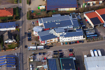 Drohnenbild von REHA med Gesundheitspark GmbH - Abteilung Orthopädie & Neurologie in Herxheim bei Landau im Bundesland Rheinland-Pfalz, Deutschland