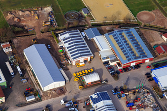 Klarsicht-Verpackungen Weber GmbH Außenlager,  REGAB GmbH Tiefbau in Herxheim bei Landau im Bundesland Rheinland-Pfalz, Deutschland