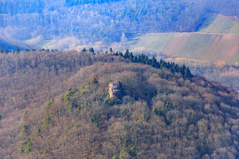 Burgruine Neukastel in Leinsweiler im Bundesland Rheinland-Pfalz, Deutschland