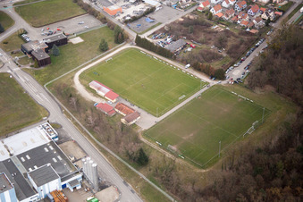 Drusenheim im Bundesland Bas-Rhin, Frankreich