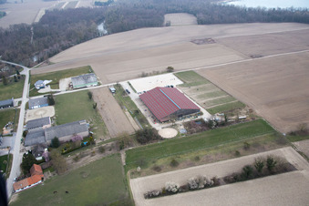 Luftaufnahme von Stattmatten im Bundesland Bas-Rhin, Frankreich