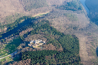 Ruine Fleckenstein(Elsaß) in Lembach im Bundesland Bas-Rhin, Frankreich