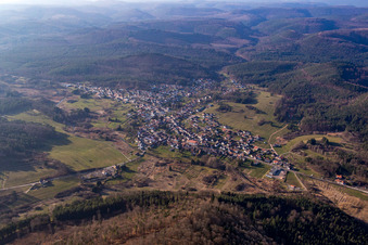Fischbach bei Dahn im Bundesland Rheinland-Pfalz, Deutschland
