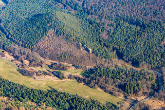 Luftaufnahme von Rumbach im Bundesland Rheinland-Pfalz, Deutschland