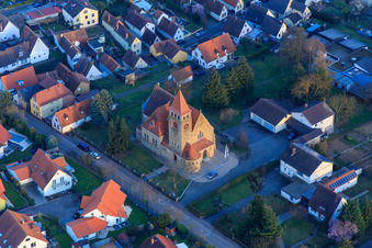 Kath. Kirche St. Michael in Insheim im Bundesland Rheinland-Pfalz, Deutschland