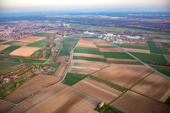 Schambachtal in Herxheim bei Landau im Bundesland Rheinland-Pfalz, Deutschland