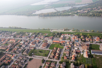 Schrägluftbild von Ca' Tiepolo(I-Venetien), Italien