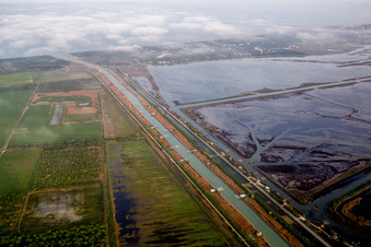 Luftbild von Marina Romea(I-Emilia-Romagna) in Ca Vecchia, Italien