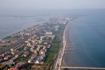 Malamocco(I-Venetien), Italien aus der Luft