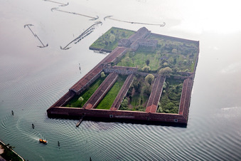Venedig Lido(I-Venetien), Lazzaretto Vecchio in Venezia, Italien