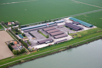 Luftbild von Tolle im Bundesland Venetien, Italien