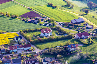 Haus aus fünf Türmen am Holzberg im Ortsteil Theinheim in Rauhenebrach im Bundesland Bayern, Deutschland