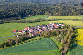 Ortsteil Zettmannsdorf in Schönbrunn im Steigerwald im Bundesland Bayern, Deutschland