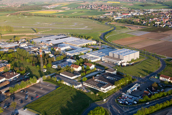 Kitzingen, Etwashausen, Industriegebiet im Bundesland Bayern, Deutschland