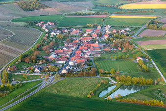 Ortsteil Wiebelsberg in Oberschwarzach im Bundesland Bayern, Deutschland