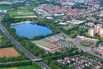 OBI Markt Bensheim am Badesee im Bundesland Hessen, Deutschland