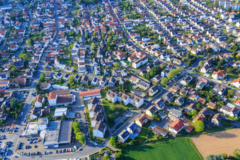 Am Hintergraben mit Autohaus Ludwig Gandenberger GmbH & Co. KG in Pfungstadt im Bundesland Hessen, Deutschland