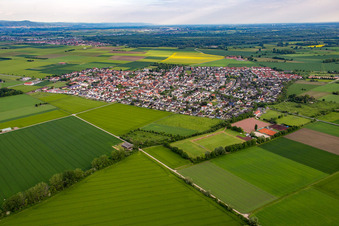 Ortsteil Leeheim in Riedstadt im Bundesland Hessen, Deutschland