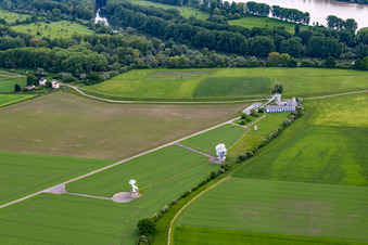 Satelliten-Messstelle Leeheim in Riedstadt im Bundesland Hessen, Deutschland