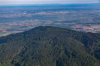 Melibokus im Ortsteil Hochstädten in Bensheim im Bundesland Hessen, Deutschland
