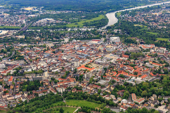 Innenstadt im Ortsteil Hanau-Altstadt im Bundesland Hessen, Deutschland
