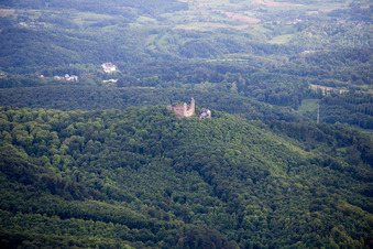 Auerbach, Auerbacher Schloß im Ortsteil Alsbach in Alsbach-Hähnlein im Bundesland Hessen, Deutschland