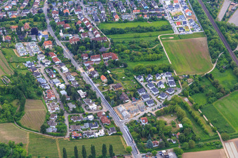 Neubaugebiet Pirolweg im Ortsteil Auerbach in Bensheim im Bundesland Hessen, Deutschland