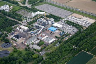 Lanfer Logistik im Ortsteil Mörsch in Frankenthal im Bundesland Rheinland-Pfalz, Deutschland