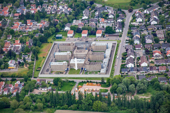 Justizvollzugsanstalt in Frankenthal im Bundesland Rheinland-Pfalz, Deutschland