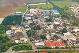 Industriegebiet Sandwiesenstr in Alsbach-Hähnlein im Bundesland Hessen, Deutschland