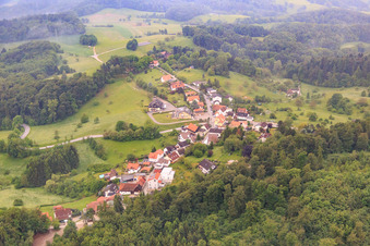 Auf d. Juhöhe im Ortsteil Bonsweiher in Mörlenbach im Bundesland Hessen, Deutschland