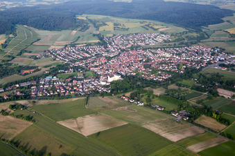 Ortsteil Heidelsheim in Bruchsal im Bundesland Baden-Württemberg, Deutschland