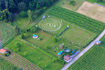 Sternwarte Kraichtal auf der Kraichtäler Gälgenhole im Ortsteil Oberöwisheim im Bundesland Baden-Württemberg, Deutschland